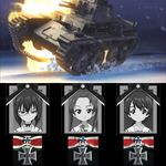  bad_end caterpillar_tracks death destruction eating emblem explosion fire food girls_und_panzer ground_vehicle iei iron_cross kadotani_anzu kawashima_momo koyama_yuzu long_hair medal military military_vehicle monocle motor_vehicle multiple_girls ooarai_(emblem) ooarai_school_uniform panzerkampfwagen_38(t) ponytail portrait_(object) school_uniform screencap serafuku short_hair snow snowing sweet_potato tank twintails what_if 