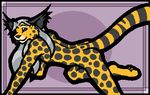  cheetah feline flarn flarn_(character) looking_at_viewer male mammal nude penis solo 