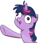  doublewbrothers equine female feral friendship_is_magic fur hair horn horse mammal multi-colored_hair my_little_pony open_mouth pony purple_eyes purple_fur purple_hair twilight_sparkle_(mlp) unicorn 