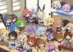  &gt;_&lt; 6+girls :d ahoge akatsuki_(kantai_collection) animal_ears asashio_(kantai_collection) bird black_hair black_legwear blonde_hair blue_eyes board_game book brown_eyes brown_hair bunny_ears cartridge cha_(kantai_collection) chibi chick closed_eyes closet computer crab crescent crescent_hair_ornament dagger failure_penguin fang fingerless_gloves folded_ponytail fubuki_(kantai_collection) fumizuki_(kantai_collection) futon game_console glass glasses gloves green_eyes green_hair hair_bobbles hair_ornament hair_ribbon hairclip handheld_game_console hat hat_removed hatsuharu_(kantai_collection) hatsuyuki_(kantai_collection) headphones headset headwear_removed hibiki_(kantai_collection) highres hiyoko_(kantai_collection) holding_hands ikazuchi_(kantai_collection) inazuma_(kantai_collection) kantai_collection kemonomimi_mode kikuzuki_(kantai_collection) kneeling laptop lavender_hair long_hair low_twintails lying maikaze_(kantai_collection) majokko_(kantai_collection) manga_(object) midori_(kantai_collection) minigirl mochizuki_(kantai_collection) multiple_girls murasame_(kantai_collection) mutsuki_(kantai_collection) nagatsuki_(kantai_collection) no_hat no_headwear on_back open_mouth orange_eyes orange_hair penguin pink_eyes pink_hair playing playstation_portable ponytail prehensile_hair purple_hair reading red_eyes red_hair remodel_(kantai_collection) rensouhou-chan ribbon running samidare_(kantai_collection) satsuki_(kantai_collection) sazanami_(kantai_collection) school_uniform scribble serafuku shimakaze_(kantai_collection) shiranui_(kantai_collection) shiranui_mai shirayuki_(kantai_collection) short_hair silver_hair sitting sitting_on_object skirt sleeping sleeping_upright slug smile socks steering_wheel striped striped_legwear table teapot thighhighs twintails uzuki_(kantai_collection) wariza weapon white_legwear white_neckwear wii window xd yamato_tachibana yayoi_(kantai_collection) yellow_eyes yuudachi_(kantai_collection) ||_|| 