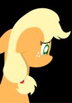  applejack_(mlp) crying equine female feral friendship_is_magic horse mammal my_little_pony pony sad solo tears zacatron94 