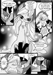  anibaruthecat applejack_(mlp) comic dialog dusk_shine equine friendship_is_magic hat horn horse kissing mammal manga my_little_pony pony text unicorn 