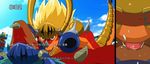  2014 2boys anal animated animated_gif anthroarmorbeltbiceps blonde_hairbuddyfightcape clothing cum dragon drum_(buddyfight) edit fangs gay hair helmet looking_at_viewer male muscles orange_skin outsidepenis photoshop red_body red_dragon reptile scalie uncensored yellow_eyes 