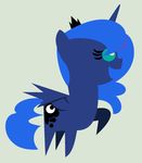  equine evilfrenzy female feral friendship_is_magic horn horse mammal my_little_pony pony princess_luna_(mlp) solo winged_unicorn wings 