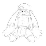  clothing fur hat hyper klonoa male nipples pac-man pac-man_(series) shorts superpudgy topless 