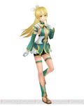  1girl 3d alternate_costume alternative_outfit female full_body leafa leafa_(sao:im) official_art solo sword_art_online:_infinity_moment white_background 