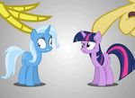  discord_(mlp) equine friendship_is_magic hair horn horse hosendamaru mammal multi-colored_hair my_little_pony pony trixie_(mlp) twilight_sparkle_(mlp) 