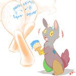  animal_ears big_butt brown_fur butt cold-blooded-twilight cutie_mark discord_(mlp) easter egg english_text equine female friendship_is_magic fur grey_fur hair holidays horn horse lagomorph looking_at_viewer mammal my_little_pony paint plain_background pony princess_celestia_(mlp) rabbit rabbit_ears raised_tail text tongue white_background wings yellow_eyes 