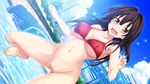  bikini cameltoe cleavage game_cg ichinose_rukina love_of_ren&#039;ai_koutei_of_love! nopan oozora_itsuki photoshop pussy swimsuits 