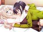  2girls breast_sucking breasts female game_cg kawamura_reo multiple_girls nipples peko sawaguchi_mai sono_hanabira_ni_kuchizuke_wo yuri 