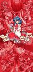  album_cover alice_margatroid asakura_rikako bat_wings black_hair book chen cirno cover cover_image crescent crescent_moon detached_sleeves everyone fighting_stance flandre_scarlet flower genjii gohei hair_ribbon hairband hakurei_reimu hat head_wings highres hong_meiling instrument is_that_so izayoi_sakuya keyboard_(instrument) kirisame_marisa kitashirakawa_chiyuri koakuma konpaku_youmu konpaku_youmu_(ghost) letty_whiterock lily_white lunasa_prismriver lyrica_prismriver maribel_hearn marker_(medium) master_asia merlin_prismriver mima moon morichika_rinnosuke multiple_girls okazaki_yumemi parody patchouli_knowledge red red_eyes remilia_scarlet ribbon rumia saigyouji_yuyuko sakura_ni_tsudoishi_legion short_hair sitting skull smile spider_lily touhou touhou_(pc-98) traditional_media turtle usami_renko violin wings yakumo_ran yakumo_yukari yin_yang 