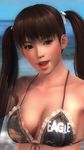  1girl 3d beach breasts dead_or_alive dead_or_alive_5 large_breasts lei_fang smile solo tecmo 