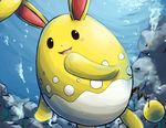  alternate_color azumarill no_humans pokemon shiny_pokemon solo 