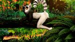  balls big_butt butt jungle king_julien lemur madagascar mammal movie oystercatcher7 pinup pose primate solo sunset 