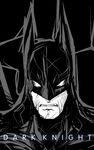  batman batman_(series) butcherboy dc_comics greyscale male_focus manly mask monochrome scar solo the_dark_knight 