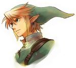  blonde_hair blue_eyes earrings hat jewelry link lowres male_focus pointy_ears ponky solo the_legend_of_zelda the_legend_of_zelda:_twilight_princess 