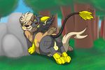  gay growlchu growlithe hybrid kinggamekeeper kuroodod male nintendo pok&#233;mon pok&eacute;mon raichu video_games 