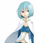  bad_id bad_pixiv_id blue_eyes blue_hair cape cherry_boy_takashi magical_girl mahou_shoujo_madoka_magica miki_sayaka short_hair simple_background solo white_background 