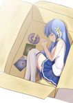  blue_hair box box_art broken cd closed_eyes commentary death fetal_position hair_ornament hands_clasped joko_jmc microsoft os-tan own_hands_together personification skirt thighhighs xp-tan 