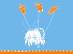  anchor fail_whale hair_ribbon halfey highres kantai_collection lifebuoy parody rensouhou-chan ribbon shimakaze_(kantai_collection) solo triangle_mouth turret twitter waves 
