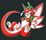  blush claws cum cum_on_penis dolpix dragon erection hi_res male nikki_(artist) open_mouth penis plain_background precum puzzle_&amp;_dragons red_body red_sky_fruit_strawberry_dragon shadow solo steam strawberry_dragon tapering_penis toe_claws video_games white_body wings 