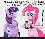  anthro anthrofied breasts duo equine female friendship_is_magic horn horse lactating mammal my_little_pony nipples nude pinkie_pie_(mlp) pony sketch smudge_proof twilight_sparkle_(mlp) unicorn 