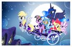  amber_eyes apple_bloom_(mlp) armor blonde_hair blue_eyes blue_hair bow building chariot cutie_mark derp_eyes derpy_hooves_(mlp) diamond_tiara_(mlp) equine eyewear female flying friendship_is_magic goggles group hair horn horse house mammal moon multi-colored_hair my_little_pony necklace night pegasus pixelkitties pony princess_luna_(mlp) purple_eyes purple_hair red_hair slit_pupils sparkles tiara twilight_sparkle_(mlp) unicorn white_hair winged_unicorn wings yellow_eyes 