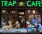  anthro anthrofied cafe crossdressing cub equine exhibitionism female friendship_is_magic horse horsecock hyper male mammal my_little_pony nude original_character penis pipsqueak_(mlp) princess princess_luna_(mlp) public ring royalty shining_armor_(mlp) smudge_proof snails_(mlp) snips_(mlp) thunder_ring young 