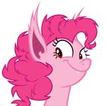  alpha_channel animal_ears bat_pony equine fangs female feral friendship_is_magic fur hair hi_res magister39 mammal my_little_pony pinkie_pie_(mlp) plain_background pointy_ears red_eyes smile solo transparent_background vampire wings 