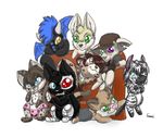  cat chatzy chibi chibis cougar cute cyborg dragon equine feline fox frozen_over furhouse leopard mammal snow_leopard sofa wolf zebra 