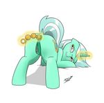  anal_beads anal_insertion anal_penetration anus biting_lip blush clitoral_winking clitoris cutie_mark equine female friendship_is_magic fur green_fur green_hair hair hi_res hooves horn horse insertion looking_back lyra_heartstrings_(mlp) magic mammal my_little_pony one_eye_closed oops_(artist) penetration pony pussy pussy_juice raised_tail sex_toy solo superchargedbronie two_tone_hair unicorn wet_pussy white_hair wink yellow_eyes 