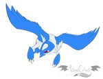  alpha_channel ambiguous_gender avian blue_fur claws feathers feral flying fur latios nintendo plain_background pok&#233;mon pok&eacute;mon red_eyes solo transparent_background vibrantechoes video_games wings 