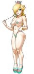  areola_slip areolae blonde_hair blue_eyes breasts cameltoe covered_nipples crown earrings full_body hair_over_one_eye highres jewelry large_breasts lips long_hair mario_(series) navel nikcesco panties pasties rosetta_(mario) sandals solo star star_earrings star_pasties super_mario_bros. super_mario_galaxy thick_thighs thighs thong topless transparent_background underwear wand 