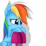  alpha_channel blue_fur equine female friendship_is_magic fur hair mailbox mammal multi-colored_hair my_little_pony mysticalpha pegasus portrait purple_eyes rainbow_dash_(mlp) rainbow_hair sad solo unknown_artist wings 