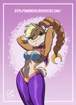  cosplay female lagomorph lola_bunny mammal pinup pose power_stone rabbit simone-sam solo space_jam warner_brothers 