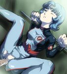  blue_eyes blue_hair censored clothed_sex cum cum_in_pussy ekuryua pussy rape seikai_no_senki sex spread_legs 