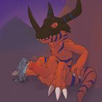  argon_vile balls big_dom_small_sub colored digimon dinosaur duo foreskin_play gay gazimon greymon licking male night outside penis scalie sitting size_difference smegma spread_legs spreading squinting standing sweat tongue uncut 