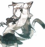  animal_ears cat_ears cat_tail original school_uniform serafuku solo tail u_to_i 