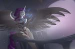  anthro anthrofied balcony big_breasts breasts dickgirl equine eyes_closed friendship_is_magic fur hair horn horse intersex magic mammal micro_bikini musical_note my_little_pony noben open_mouth penis pony purple_hair rarity_(mlp) singing solo white_fur winged_unicorn wings 
