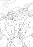  balls beard biceps big_muscles big_penis cum cumshot dilf duo facial_hair feline fur hair house lion long_hair male mammal maxima messy mountain muscles mutual_masturbation nievelion nipples nude older_male orgasm pecs penis sketch sweat thick_penis toned tree 