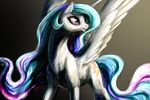  female feral friendship_is_magic horn horse mammal my_little_pony pony princess_celestia_(mlp) silfoe solo winged_unicorn wings 