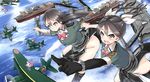  chikuma_(kancolle) equipments_fairy_(kancolle) fairy_(kancolle) kantai_collection tagme tagme_(artist) tone_(kancolle) 