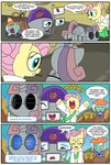  comic cyborg equine fallout_equestria female fluttershy_(mlp) friendship_is_magic hat horse machine madmax mammal mechanical my_little_pony pegasus pony rarity_(mlp) robot rope sweetie_bot windows wings 
