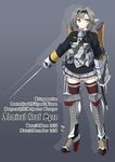  admiral_graf_spee bad_id bad_pixiv_id character_name dakku_(ogitsune) greaves green_eyes grey_hair gun hairband kriegsmarine military military_uniform original personification pointy_ears short_hair skirt solo sword thighhighs uniform weapon zettai_ryouiki 