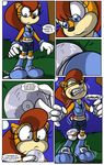  keanon_woods sally_acorn sega sonic_(series) 