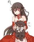  2girls alice_(pandora_hearts) animalization dog dress lacie_(pandora_hearts) long_hair multiple_girls pandora_hearts ribbon 