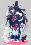  bad_id bad_pixiv_id barbell_piercing beamed_eighth_notes black_hair black_tea blue_hair cake castanets cup danganronpa ear_piercing eighth_note food fruit grin headphones headphones_around_neck instrument jacket long_hair mioda_ibuki multicolored_hair musical_note nail_polish okuragon piercing pink_eyes pink_hair plate quarter_note radio record school_uniform serafuku sheet_music skirt slice_of_cake smile solo speaker strawberry strawberry_shortcake super_danganronpa_2 tambourine tea teacup teeth thighhighs treble_clef 