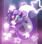  cartoon dark_clefita female fifi_la_fume mammal skunk solo stars tiny tiny_toon_adventures tiny_toons toon warner_brothers 