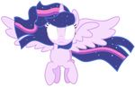  absurd_res alpha_channel equine female feral friendship_is_magic fur glowing glowing_eyes hair hi_res horn horse magister39 mammal multi-colored_hair my_little_pony plain_background pony purple_fur purple_hair solo transparent_background twilight_sparkle_(mlp) winged_unicorn wings 