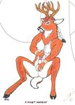  cervine cum cum_on_chest cumshot deer erection eyes_closed male mammal masturbation nude orgasm penis sitting solo tim_o&#039;rourke tim_o'rourke 